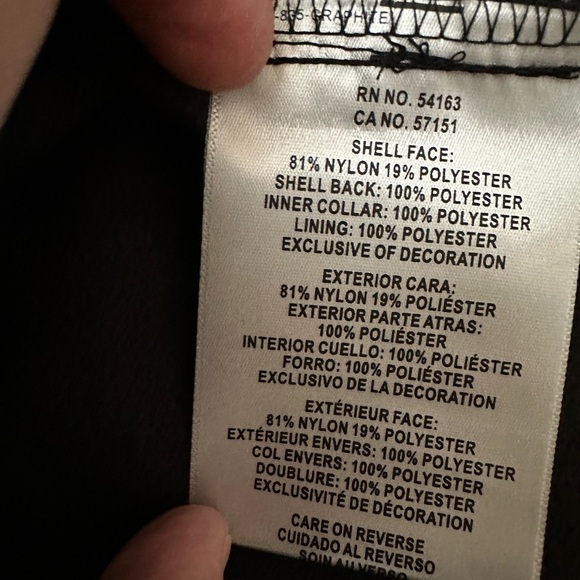 Levi's jacket men XL .Soft Shell Stand Collar Jacket - Men's - Graphite Heather - Picture 7 of 9